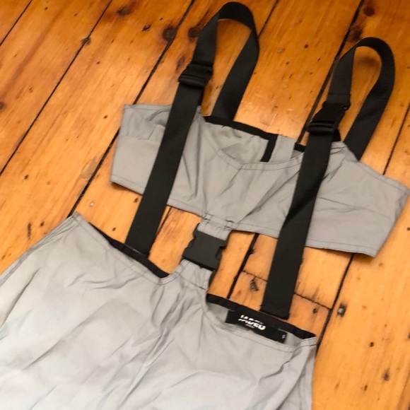 Jaded London reflective cargo jumpsuit NWOT - Picture 6 of 6